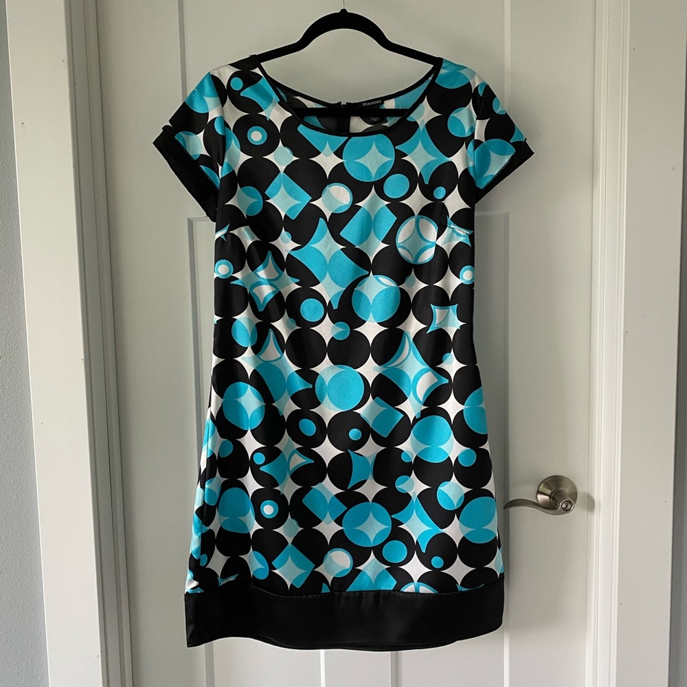 Maurice’s Circular Pattern Dress, Size 9/10